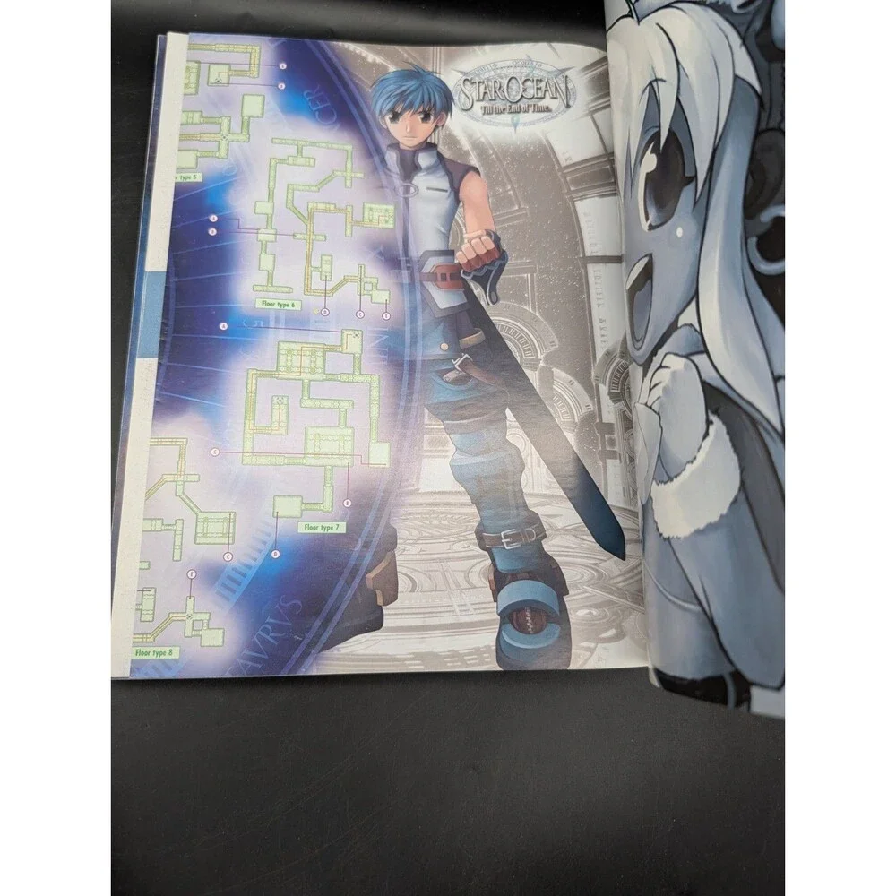 Star Ocean: Till the End of Time Official Brady Games Strategy Guide + Poster